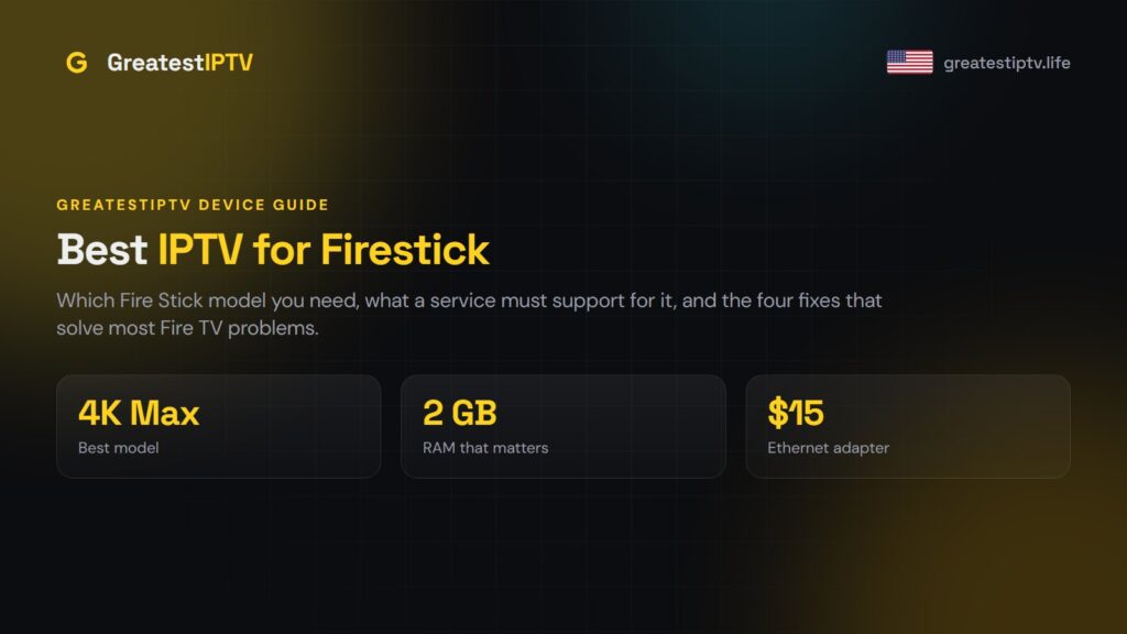 Best IPTV for Firestick: What to Look For Before You Buy