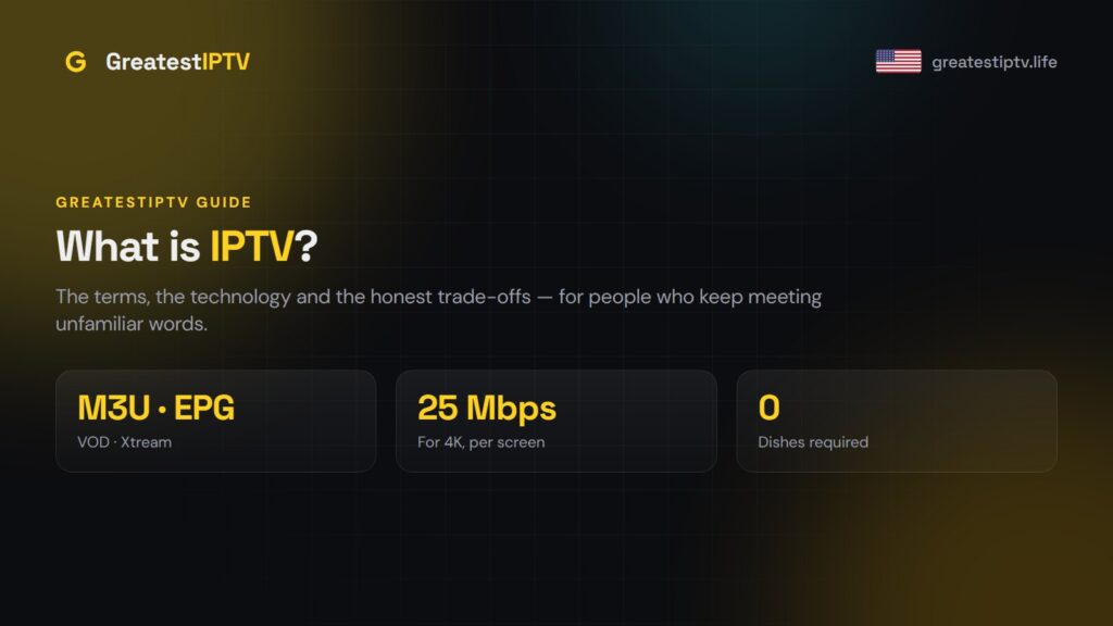 What Is IPTV? The Terms, the Tech and the Honest Trade-offs